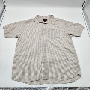 O´Neill Mens XL Silk Short Sleeve Button Up Shirt Santa Cruz California Casual